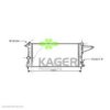 KAGER 31-0760 Radiator, engine cooling